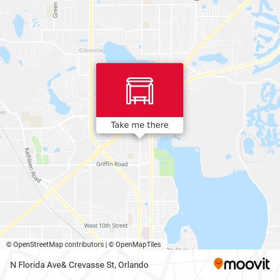 N Florida Ave& Crevasse St map