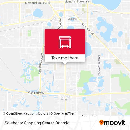 Southgate Shopping Center map