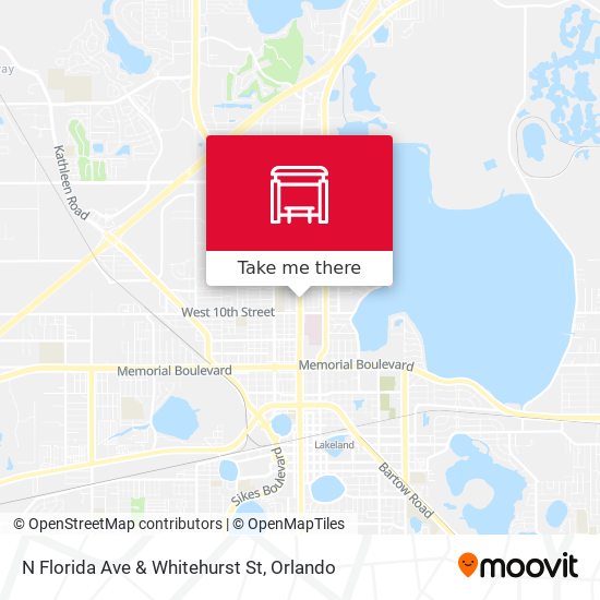 Mapa de N Florida Ave & Whitehurst St