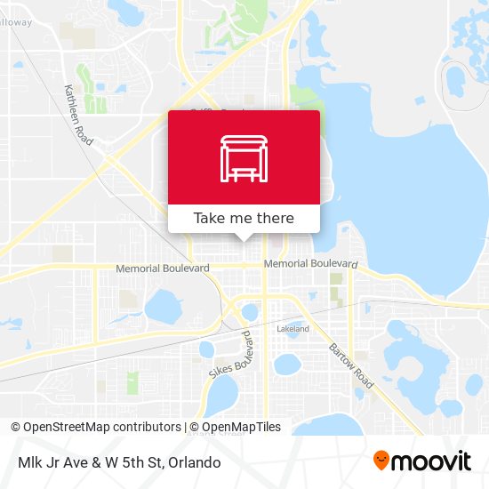 Mapa de Mlk Jr Ave & W 5th St