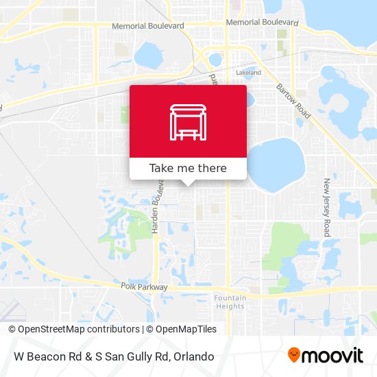 Mapa de W Beacon Rd & S San Gully Rd