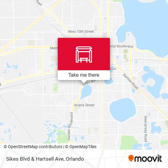 Mapa de Sikes Blvd & Hartsell Ave