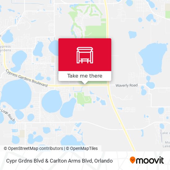 Cypr Grdns Blvd & Carlton Arms Blvd map