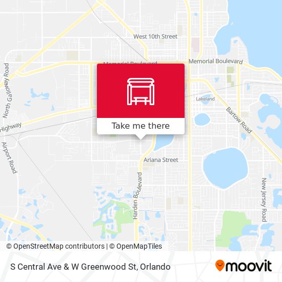 Mapa de S Central Ave & W Greenwood St