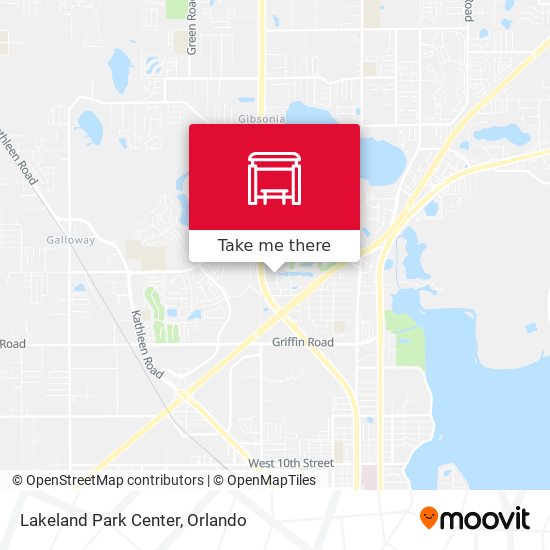 Lakeland Park Center map