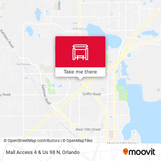 Mall Access 4 & Us 98 N map