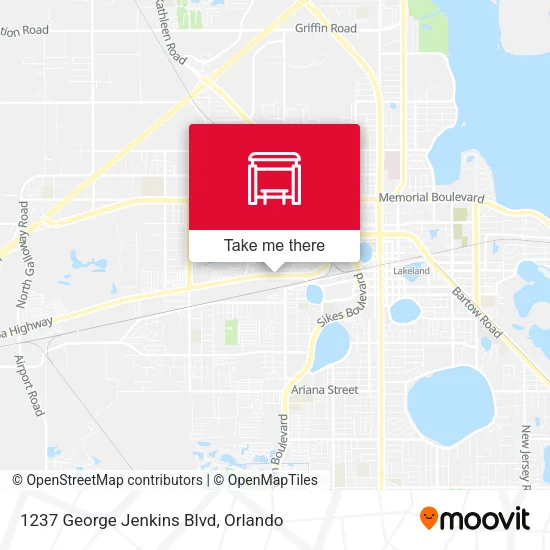 1237 George Jenkins Blvd map