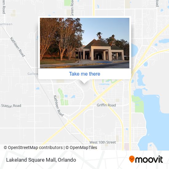 Mapa de Lakeland Square Mall