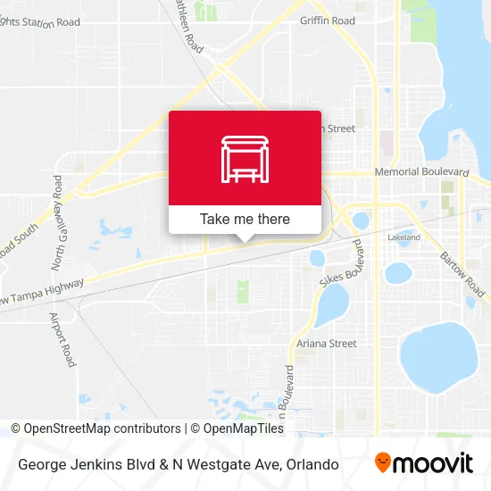 George Jenkins Blvd & N Westgate Ave map