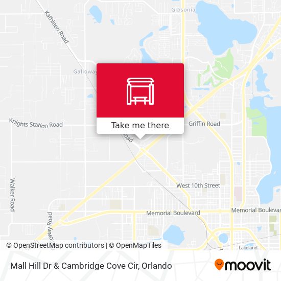 Mall Hill Dr & Cambridge Cove Cir map