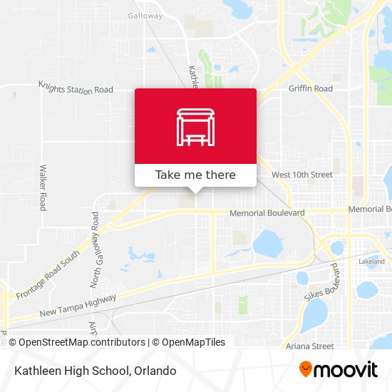 Mapa de Kathleen High School