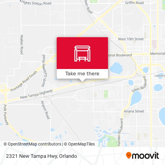 Mapa de 2321 New Tampa Hwy
