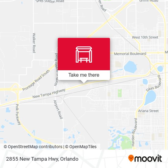 Mapa de 2855 New Tampa Hwy