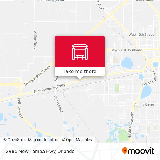 Mapa de 2985 New Tampa Hwy