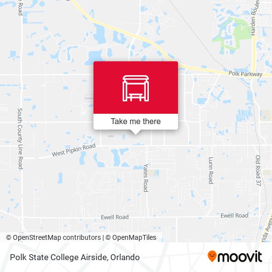 Mapa de Polk State College Airside