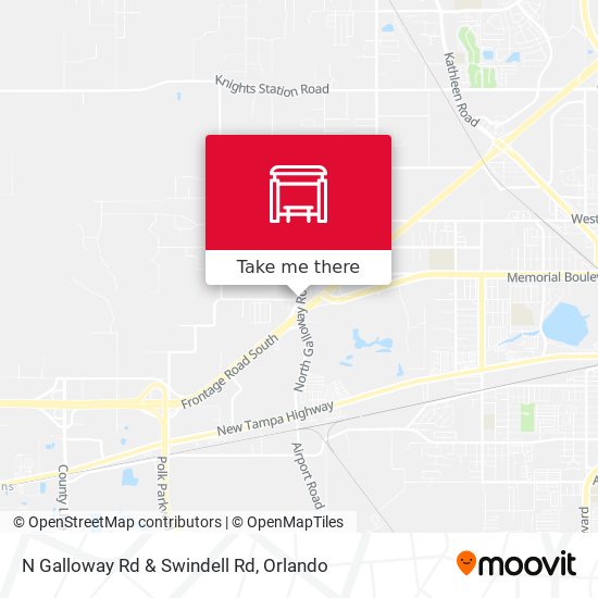 N Galloway Rd & Swindell Rd map