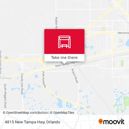 Mapa de 4815 New Tampa Hwy