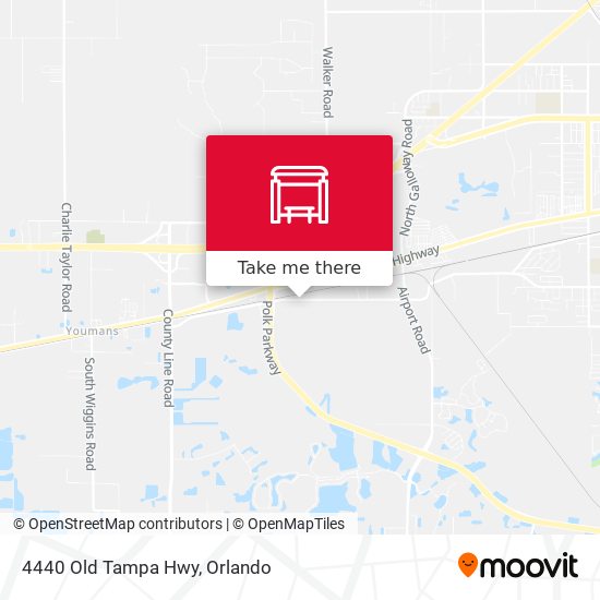Mapa de 4440 Old Tampa Hwy