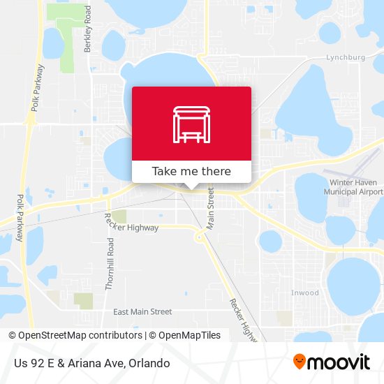 Mapa de Us 92 E & Ariana Ave