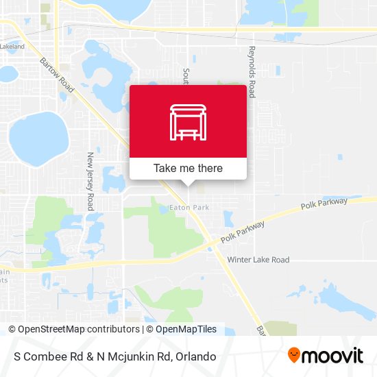S Combee Rd & N Mcjunkin Rd map