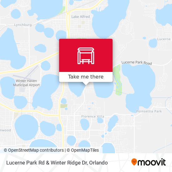 Mapa de Lucerne Park Rd & Winter Ridge Dr