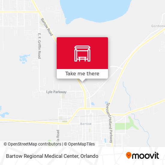 Mapa de Bartow Regional Medical Center