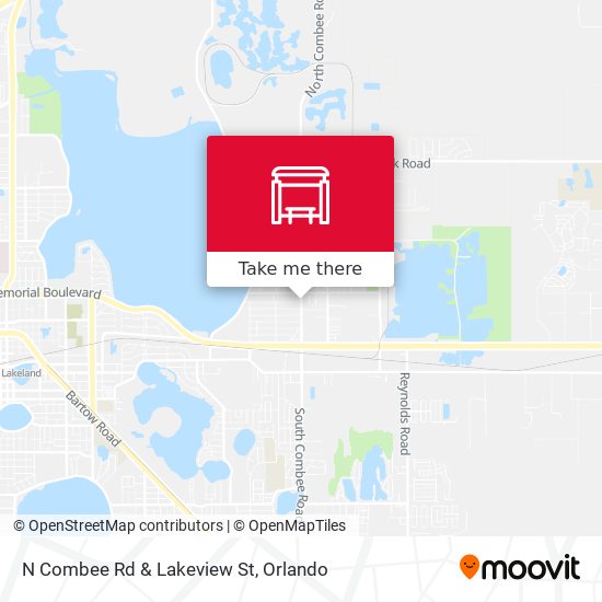 Mapa de N Combee Rd & Lakeview St