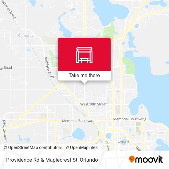 Providence Rd & Maplecrest St map