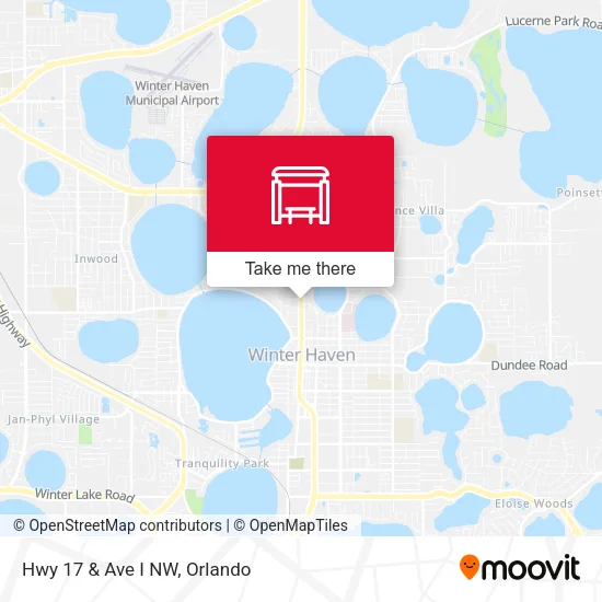 Hwy 17 & Ave I NW map