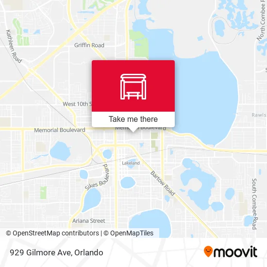 929 Gilmore Ave map