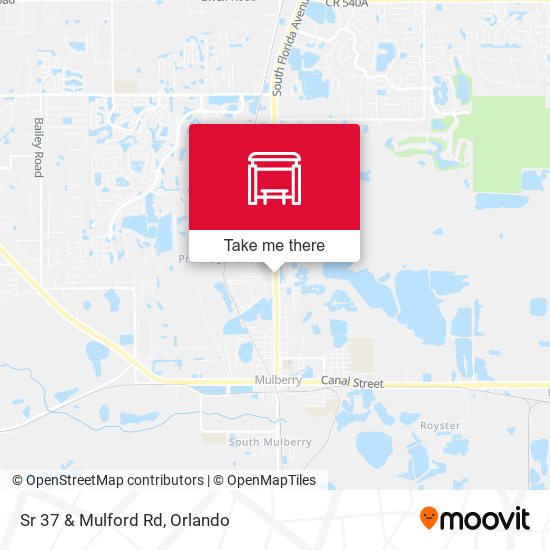 Sr 37 & Mulford Rd map