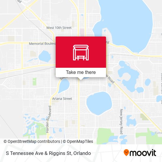 S Tennessee Ave & Riggins St map