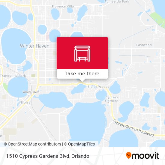 1510 Cypress Gardens Blvd map