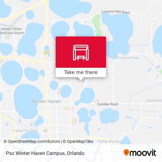 Psc Winter Haven Campus map