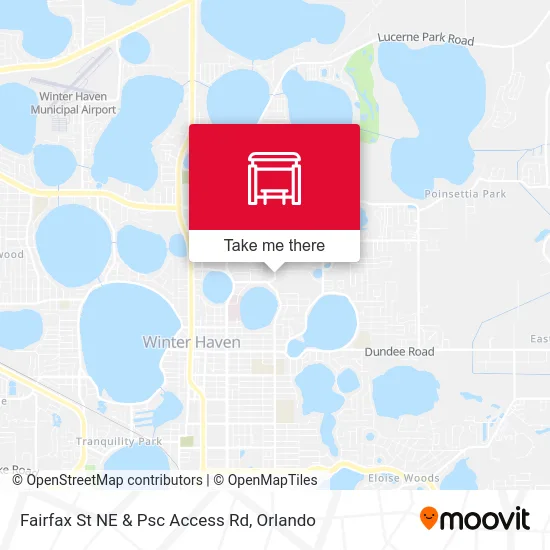 Fairfax St NE & Psc Access Rd map