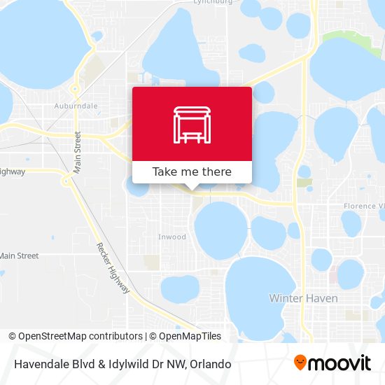 Havendale Blvd & Idylwild Dr NW map
