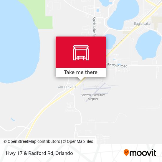 Mapa de Hwy 17 & Radford Rd