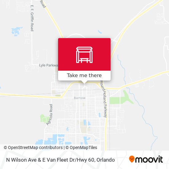 N Wilson Ave & E Van Fleet Dr / Hwy 60 map
