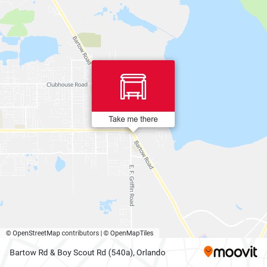 Bartow Rd & Boy Scout Rd (540a) map
