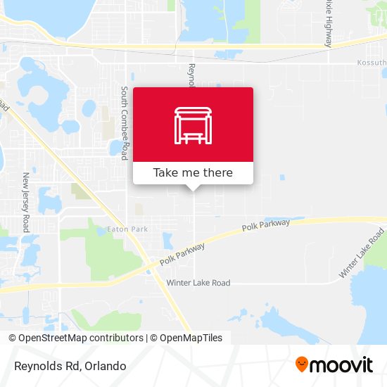 Mapa de Reynolds Rd