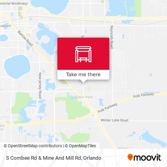 S Combee Rd & Mine And Mill Rd map