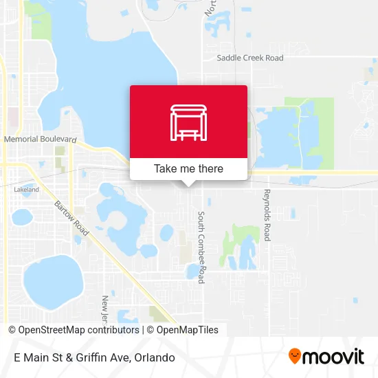 E Main St & Griffin Ave map