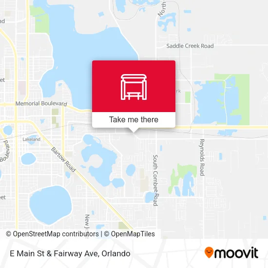 E Main St & Fairway Ave map