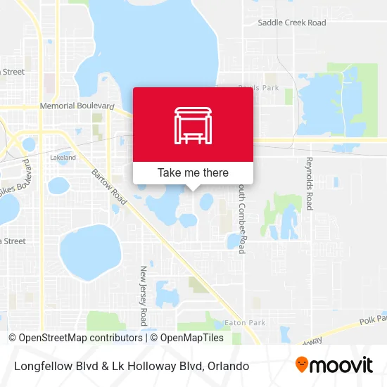 Longfellow Blvd & Lk Holloway Blvd map