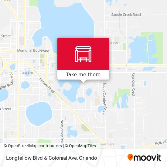 Mapa de Longfellow Blvd & Colonial Ave