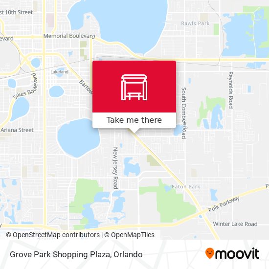 Mapa de Grove Park Shopping Plaza