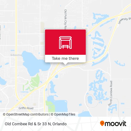 Old Combee Rd & Sr 33 N map