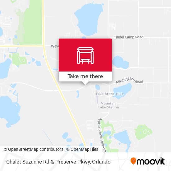 Chalet Suzanne Rd & Preserve Pkwy map