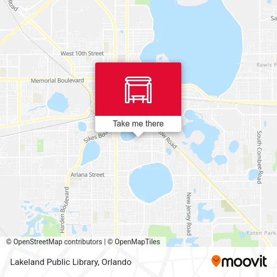 Lakeland Public Library map