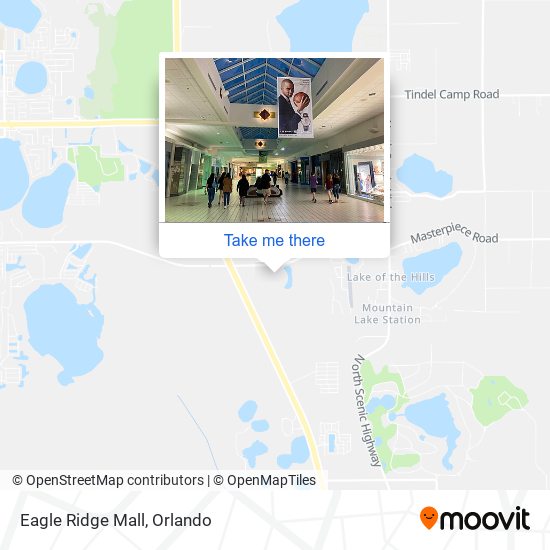 Mapa de Eagle Ridge Mall